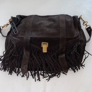 Proenza Schouler PS1 Suede Fringe Handbag